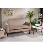 Sofa MENA VELVET beige order